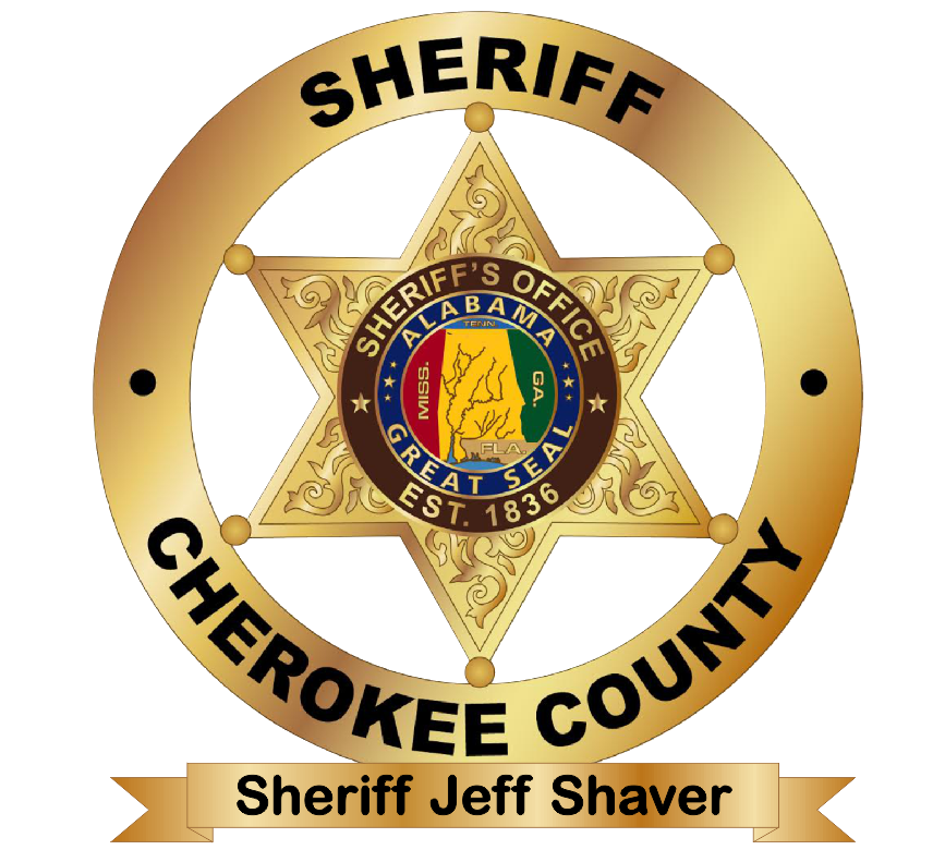 Cherokee County Sheriff gold badge
